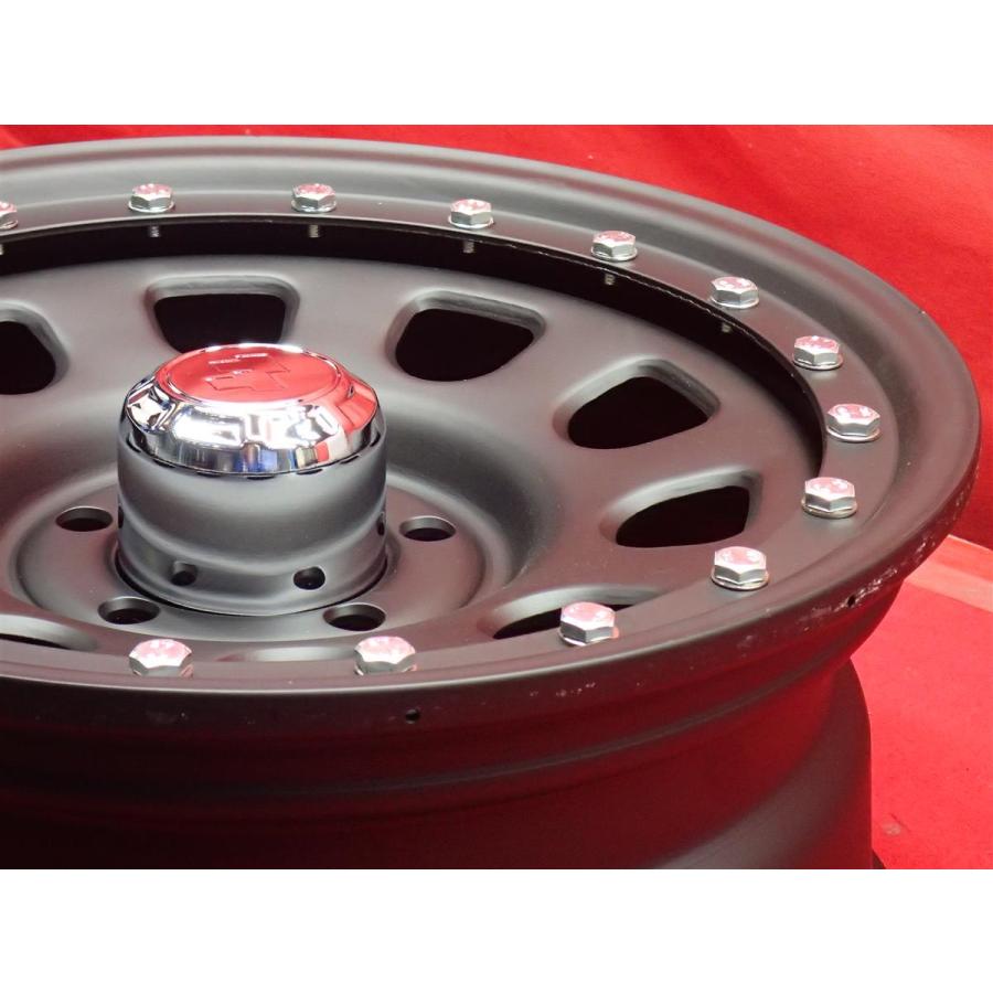 未使用品 4本SET】☆TT DIIスチール 16inch 7J +35 PCD114.3 5穴 ハブ
