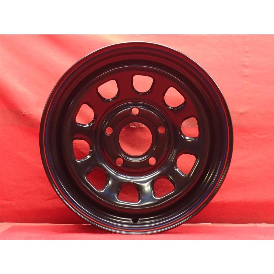未使用品 4本SET】☆TT Dスチール (RED&BLUEライン有) 14inch 6J +20