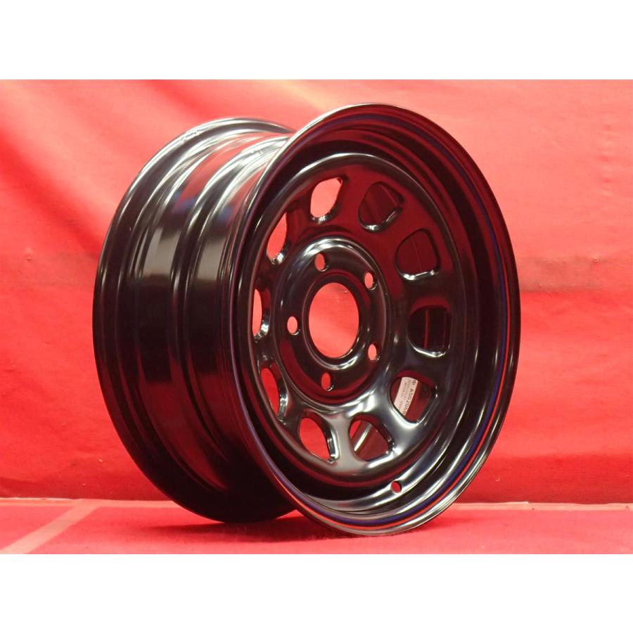 未使用品 4本SET】☆TT Dスチール (RED&BLUEライン有) 14inch 6J +20