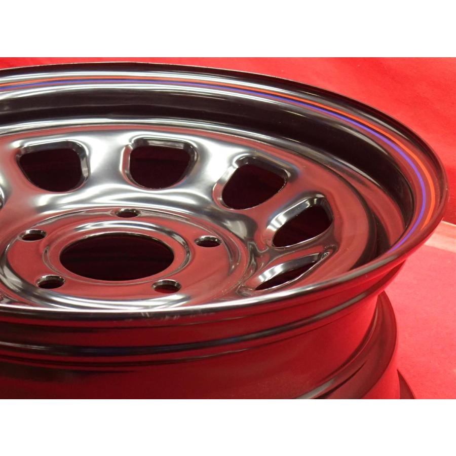 未使用品 4本SET】☆TT Dスチール (RED&BLUEライン有) 14inch 6J +20