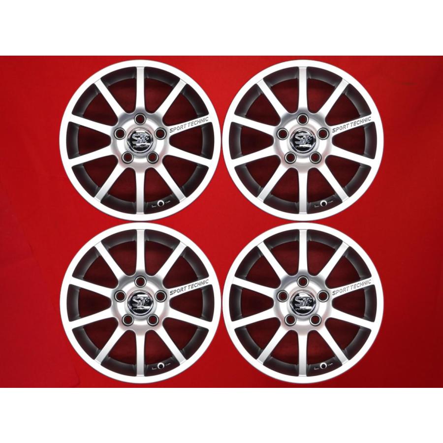 アルミホイール ☆スポーツテクニック　１６インチ１１２/５H　＋４７　：４本　MINI BMW メルセデス アルミホイール ☆スポーツテクニック 16インチ112/5H ＋47