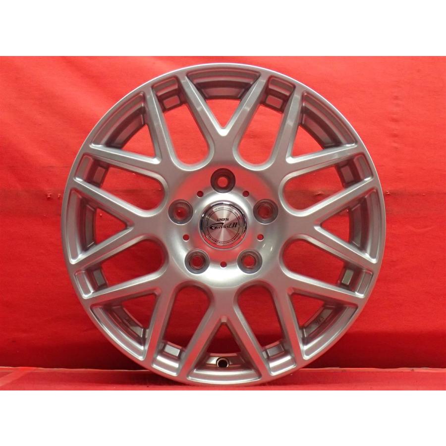 maje　15インチアルミホイール(D.O.S ガビアル)② D.O.S GavialII ガビアルII ホイール 4本 ☆ 6J-15 +53 PCD114.3 5穴