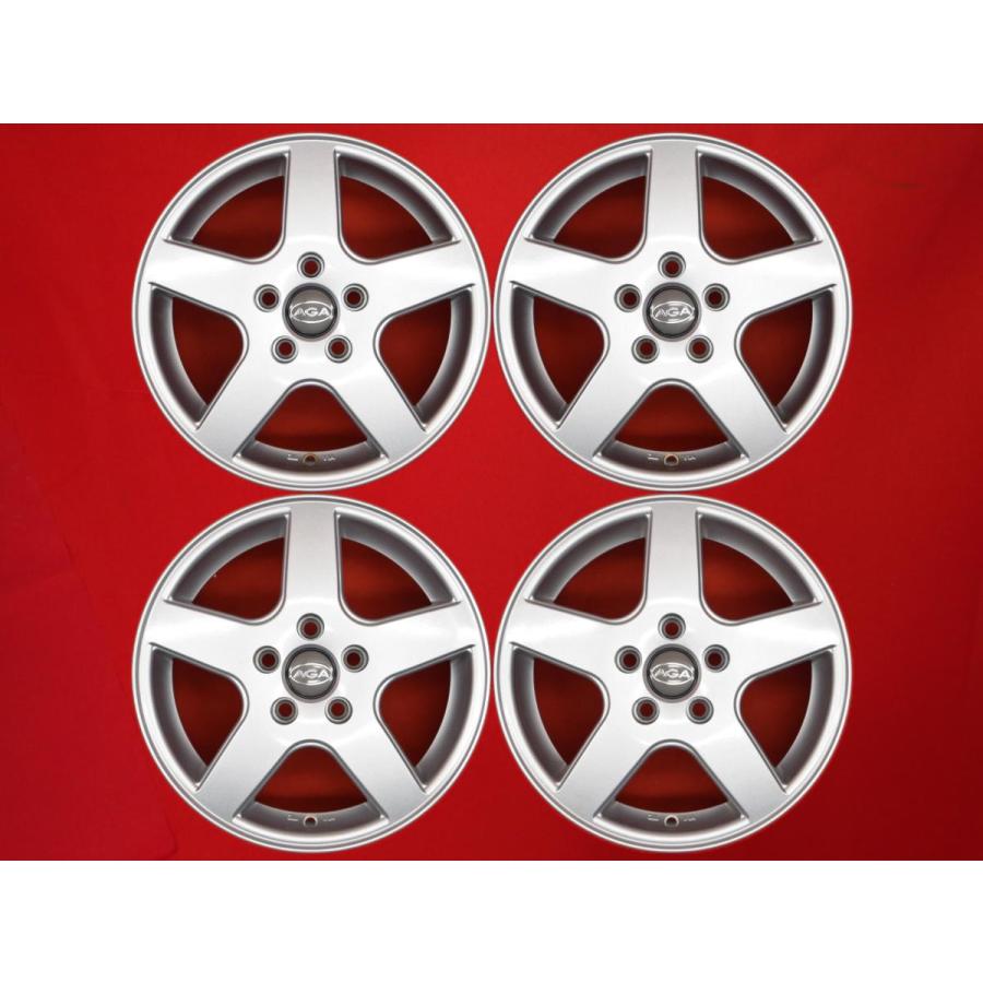 AGA エージーエー type Nordic ノルディック ホイール 4本 ☆ 5.5J-14