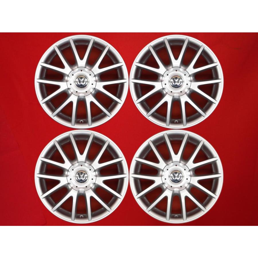 フォルクスワーゲン Volkswagen ジェッタ 1K 純正 17インチ ホイール 4