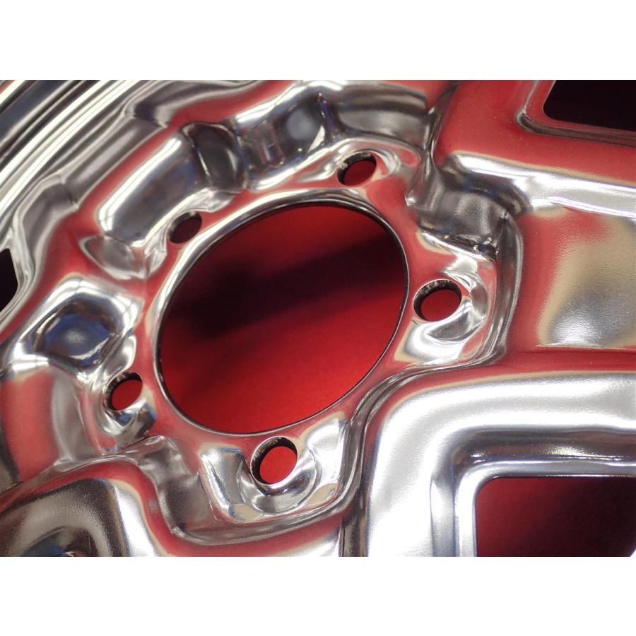 SUZUKI スズキ ジムニー 純正 スチール キャップ無 ポリッシュ 16