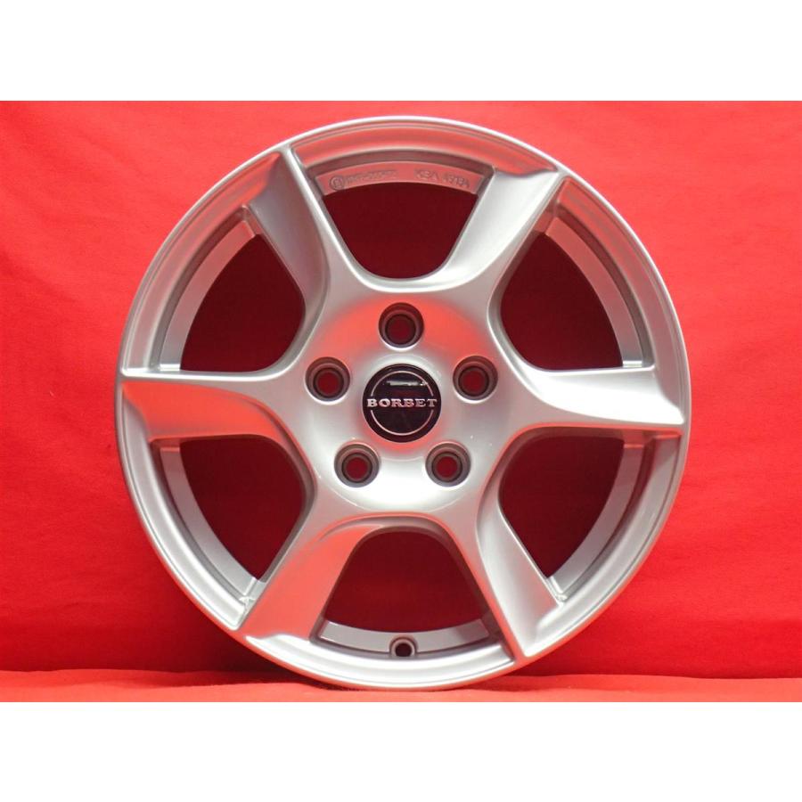 BORBET ボルベット typeTL 15インチ ホイール 4本 ☆ 6J-15 +43 PCD112 