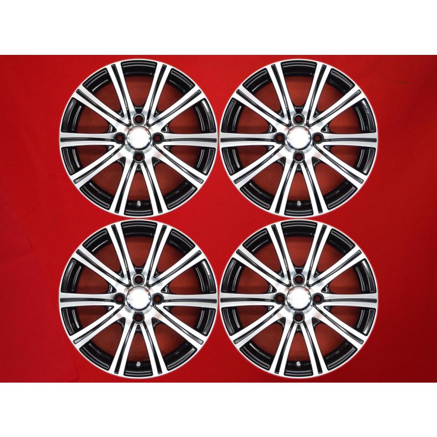 未使用品 4本SET】PRAUZER(プラウザー) アルミホイール 15inch 4.5J + 