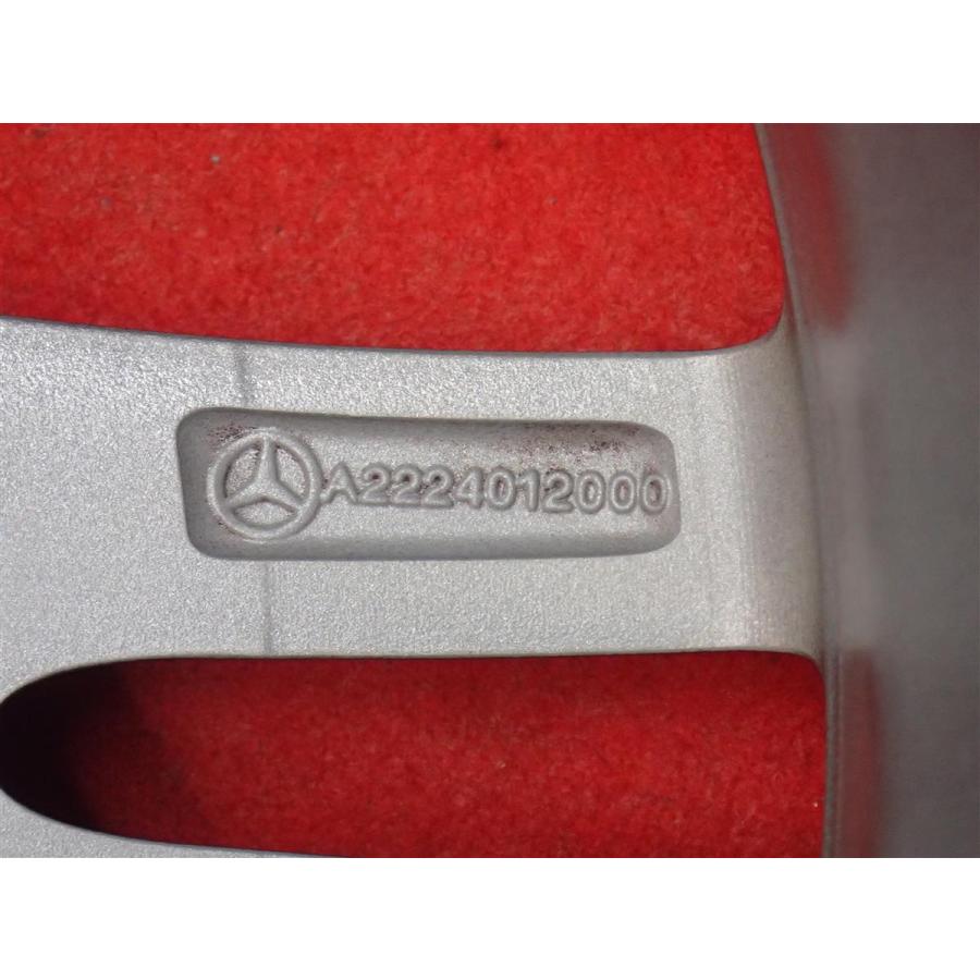 【美品】メルセデス・ベンツ 純正本革トレイ Sクラス Mercadas-Benz メルセデス ベンツ Sクラス W222 純正 18インチ