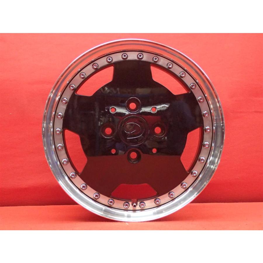 pcd100 4穴 5穴マルチ　work17インチ8j +30 4本　ディッシュ ニューベネットディッシュ Kスペック ホイール 4本 5J-13 PCD100