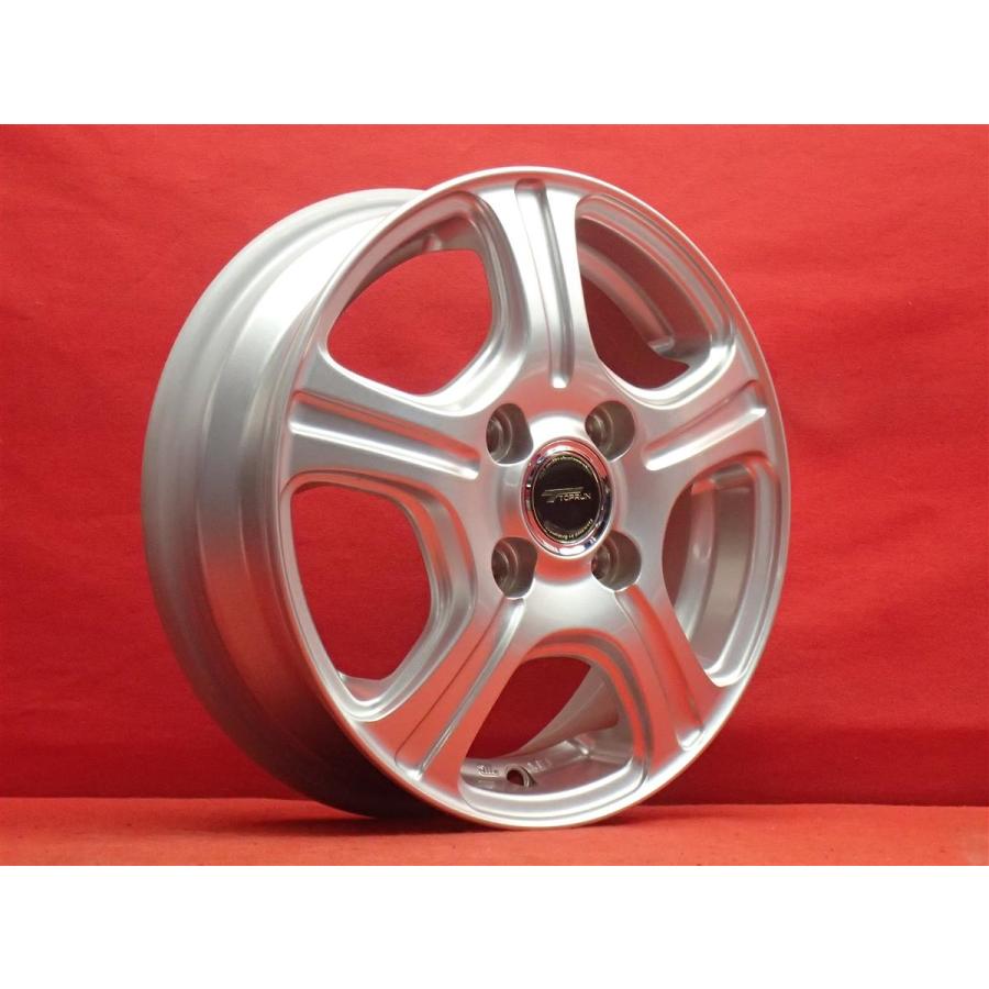 ブリヂストン TOPRUN NK5 13インチ ホイール 4本 4J-13 +45 ブリヂストン TOPRUN NK5 13インチ ホイール 4本 4J-13 +45