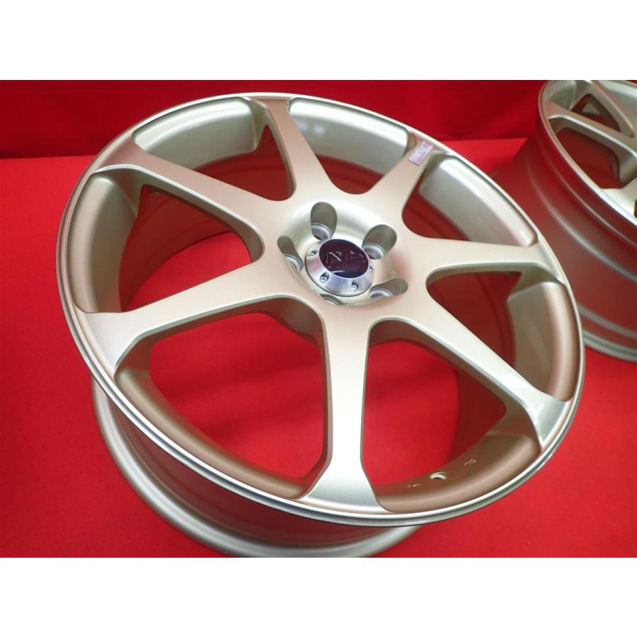 軽量 】 YOKOHAMA AVS モデル7 ホイール 4本 7J-17 PCD100 5穴 +50