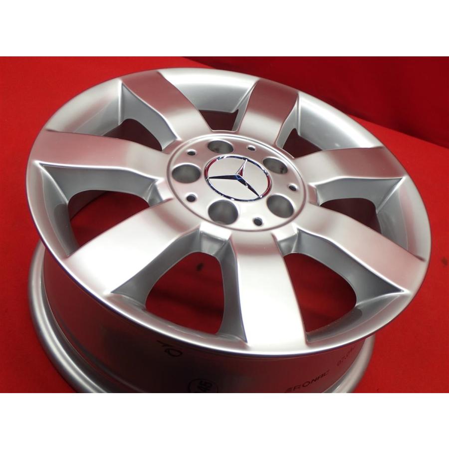 メルセデス BENZ ベンツ Aクラス W169 純正 ホイール 4本 6J-16 メルセデス BENZ ベンツ Aクラス W169 純正 ホイール 4本 6J-16