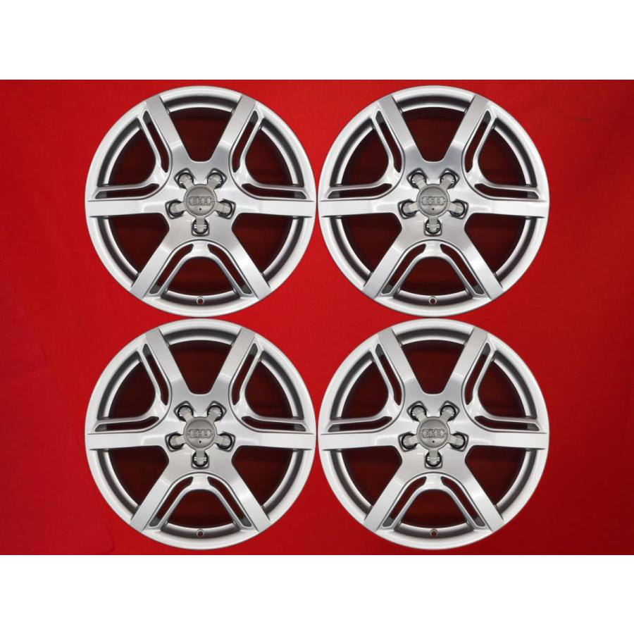 audi Q5 純正ホイール RONAL製 18インチ 4本 8J5HPCD112+39 (MHD083