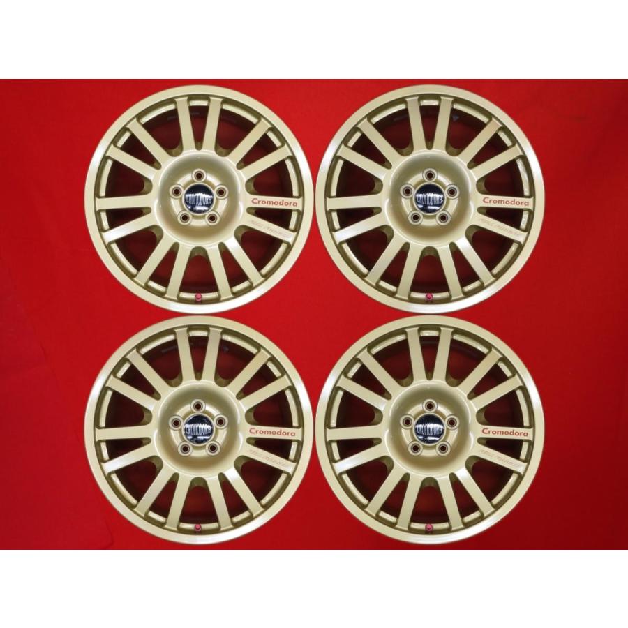 鍛造 軽量 クロモドラ レース2000 ホイール 4本 7J-17 PCD100 5