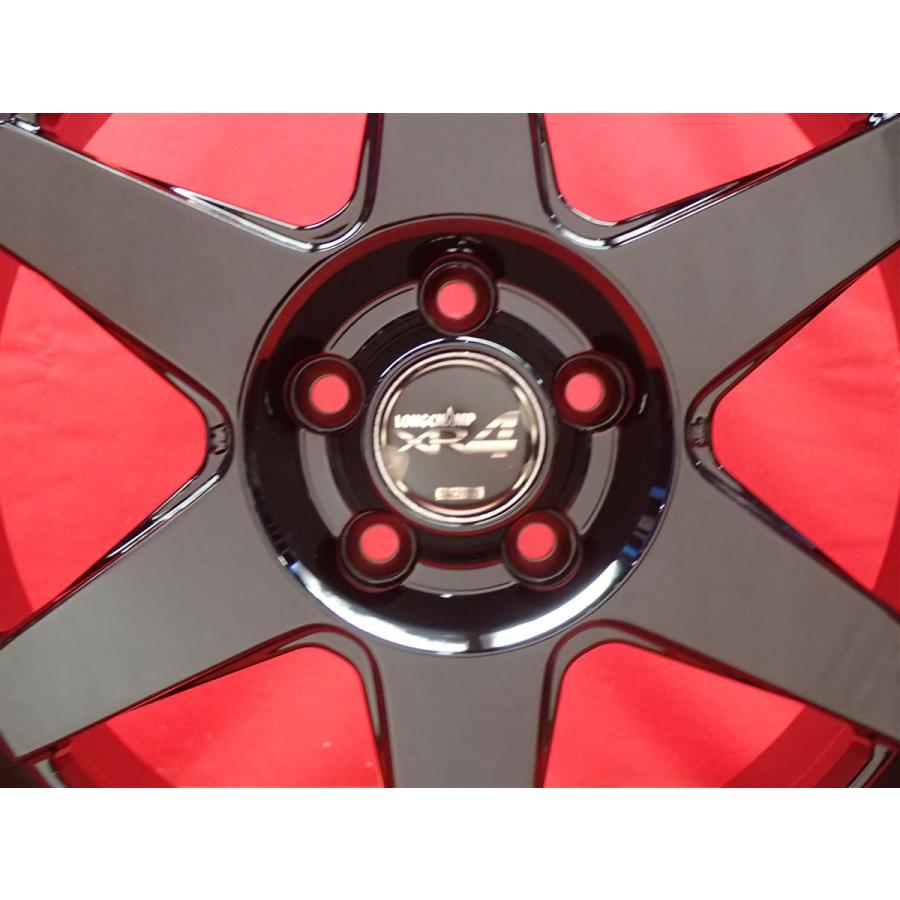 LONGCHANP ロンシャン XR-4 ホイール4本 17インチ 7J-17 PCD100 5穴 + 