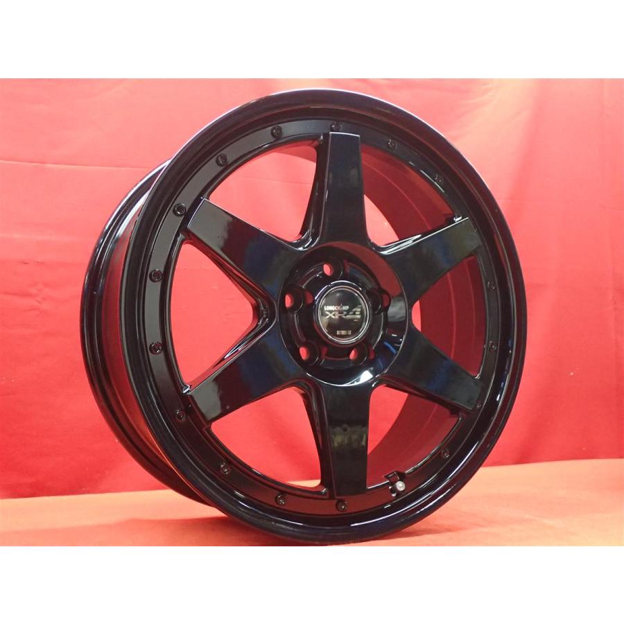 LONGCHANP ロンシャン XR-4 ホイール4本 17インチ 7J-17 PCD100 5穴 + 