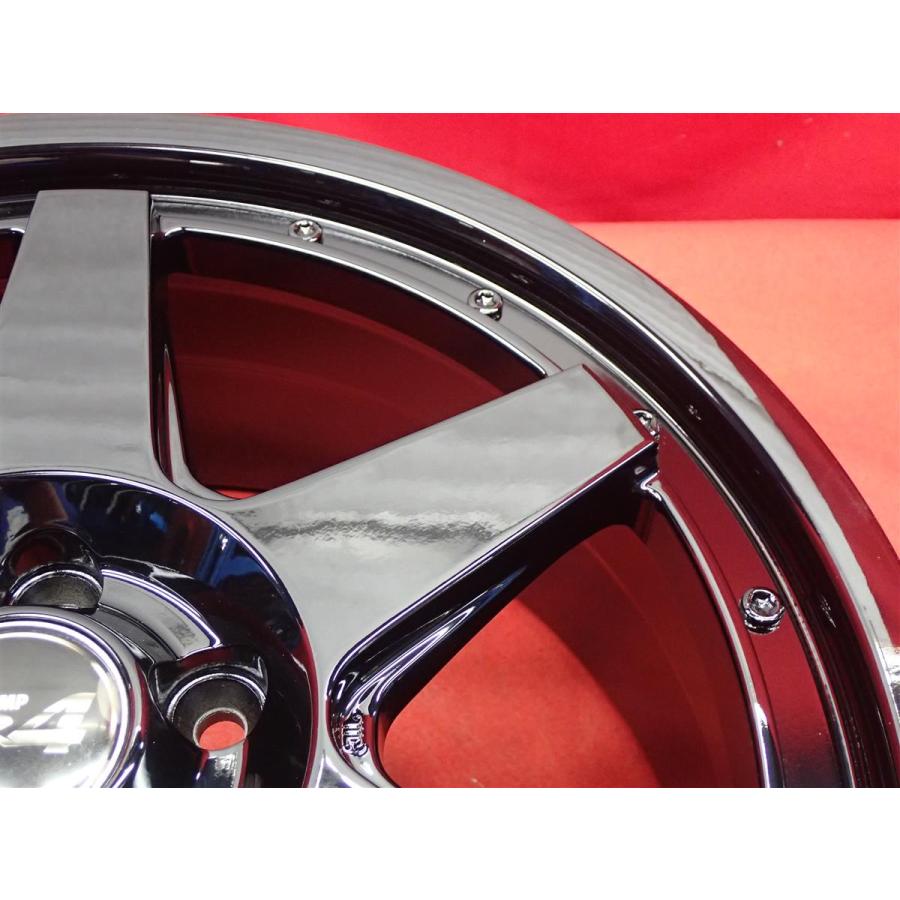 LONGCHANP ロンシャン XR-4 ホイール4本 17インチ 7J-17 PCD100 5穴 +