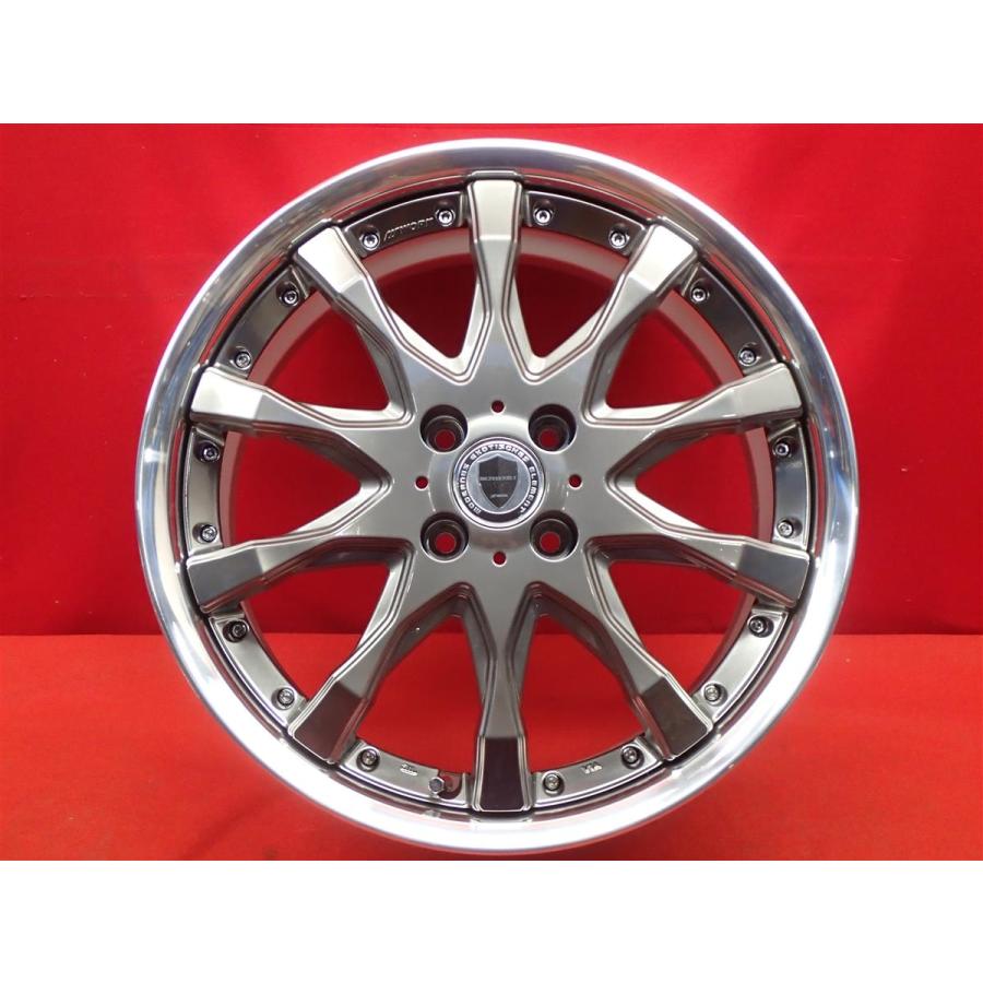 WORK ワーク SCHWERT シュバート SC2 ホイール 4本 7J-17 PCD100 4穴 + 