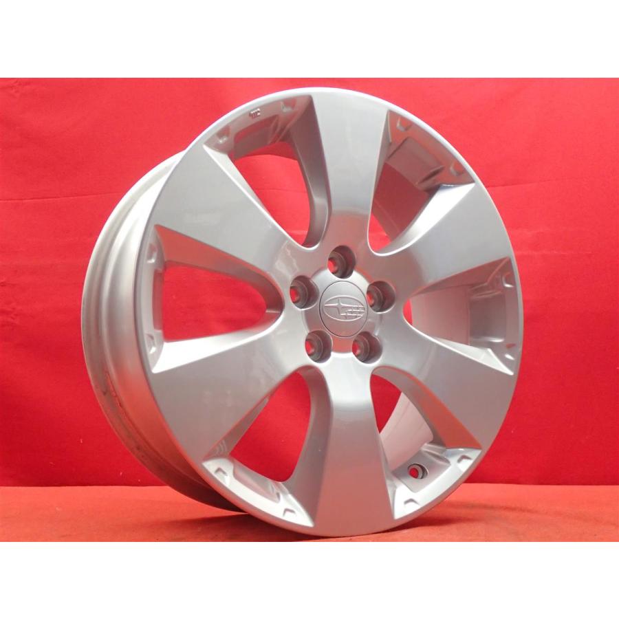 SUBARU純正 レガシィアウトバック 17×7J P.C.D 114.3/5H ホイール4本 