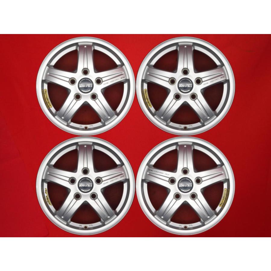 希少サイズ！URBAN SPORTS アーバンスポーツ NR ホイール 4本 15インチ 