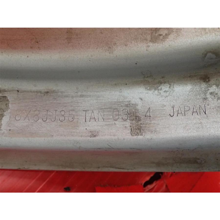鍛造 軽量 中古品 アルミホイール 1本 TOM'S トムス VP-1 8J 18インチ