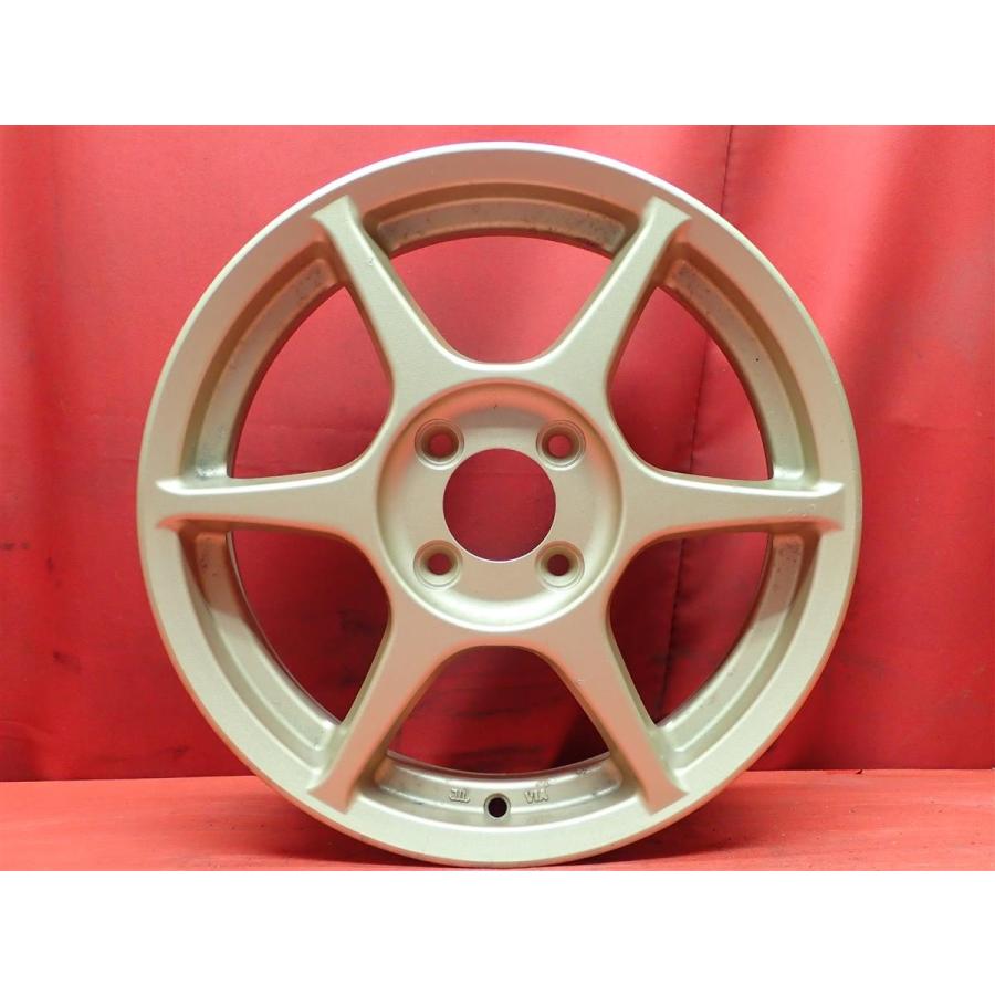 軽量 】 単品 社外 ホイール 1本 P・1 レーシング ☆ 5J-15 PCD100 4穴