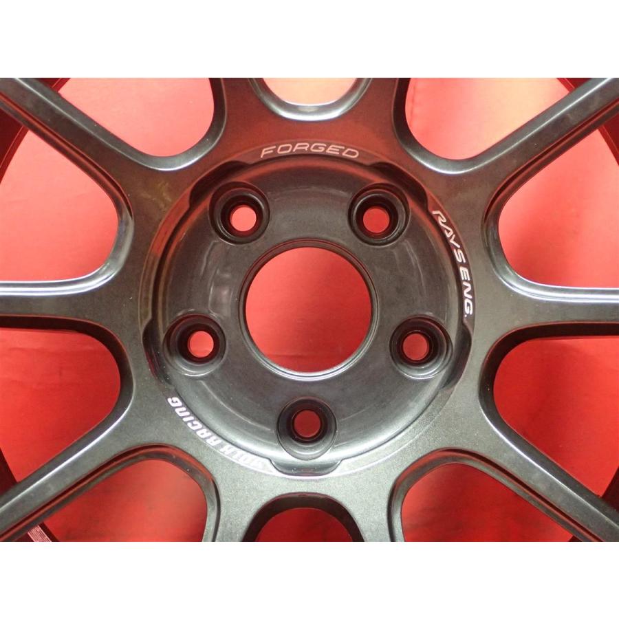 鍛造 軽量 中古品 アルミホイール 1本 9.2kg RAYS VOLK RACING ボルク