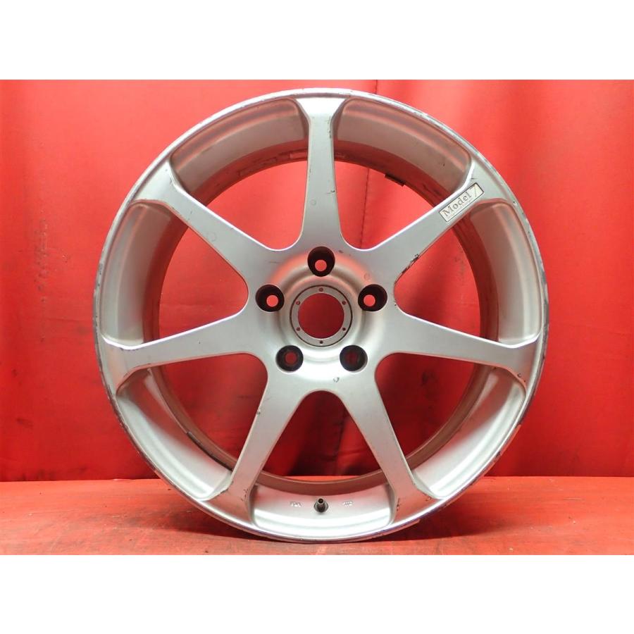 軽量 】 単品 社外 ホイール 1本 AVS モデル7 ☆ 8J-17 PCD114.3 5穴 +