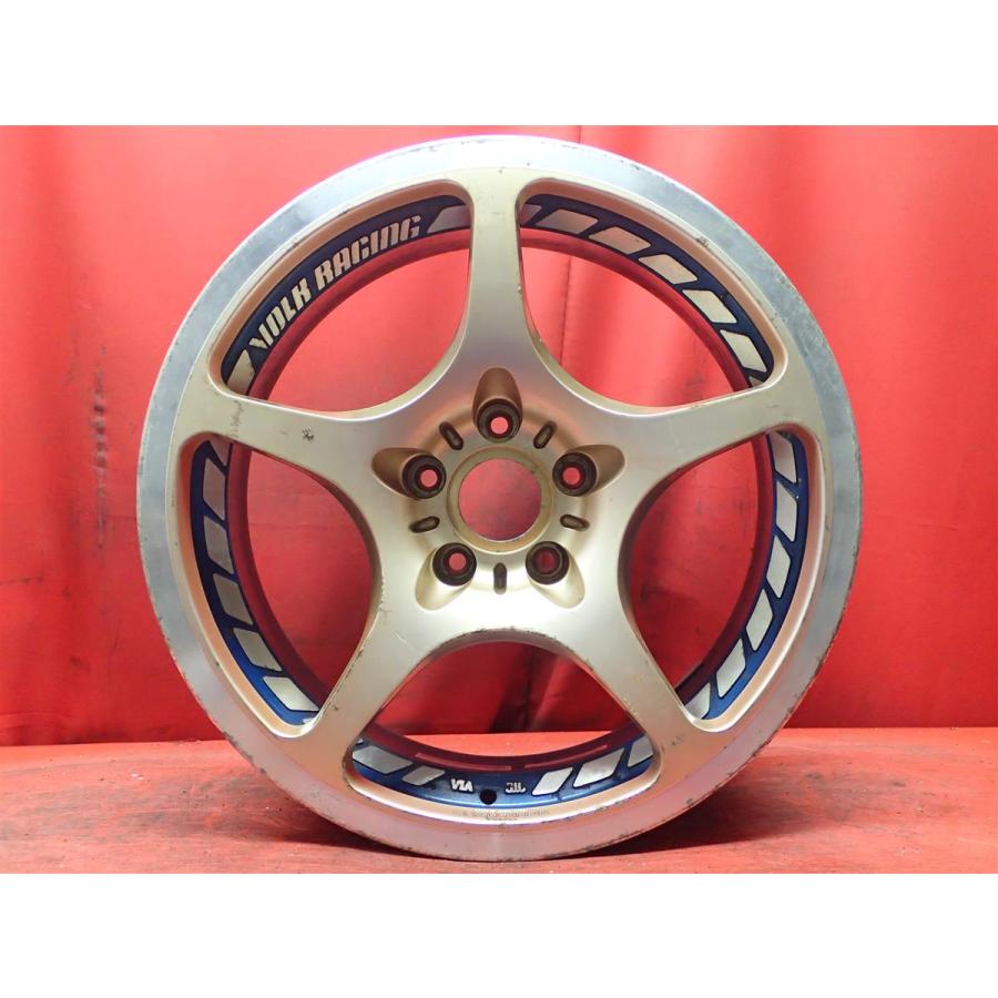 鍛造 軽量 中古品 アルミホイール 1本 10.2kg VOLK RACING ボルク