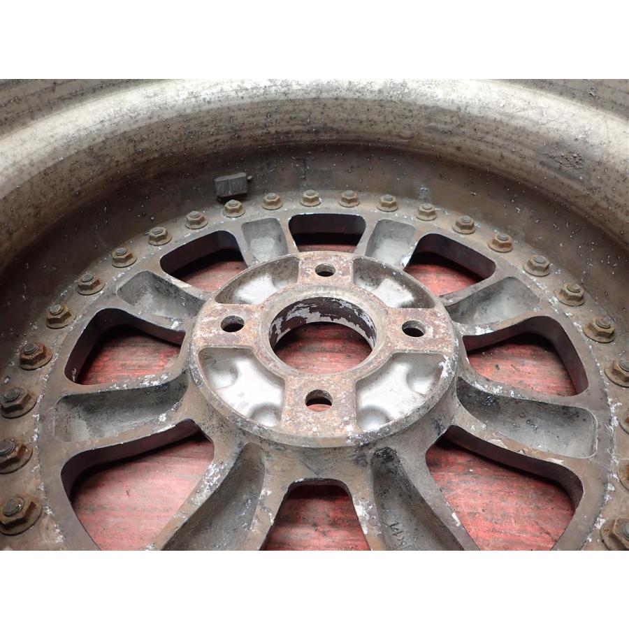 中古ホイール 単品1本 ブラックレーシング BR-R 14x6J 4/100 ja14