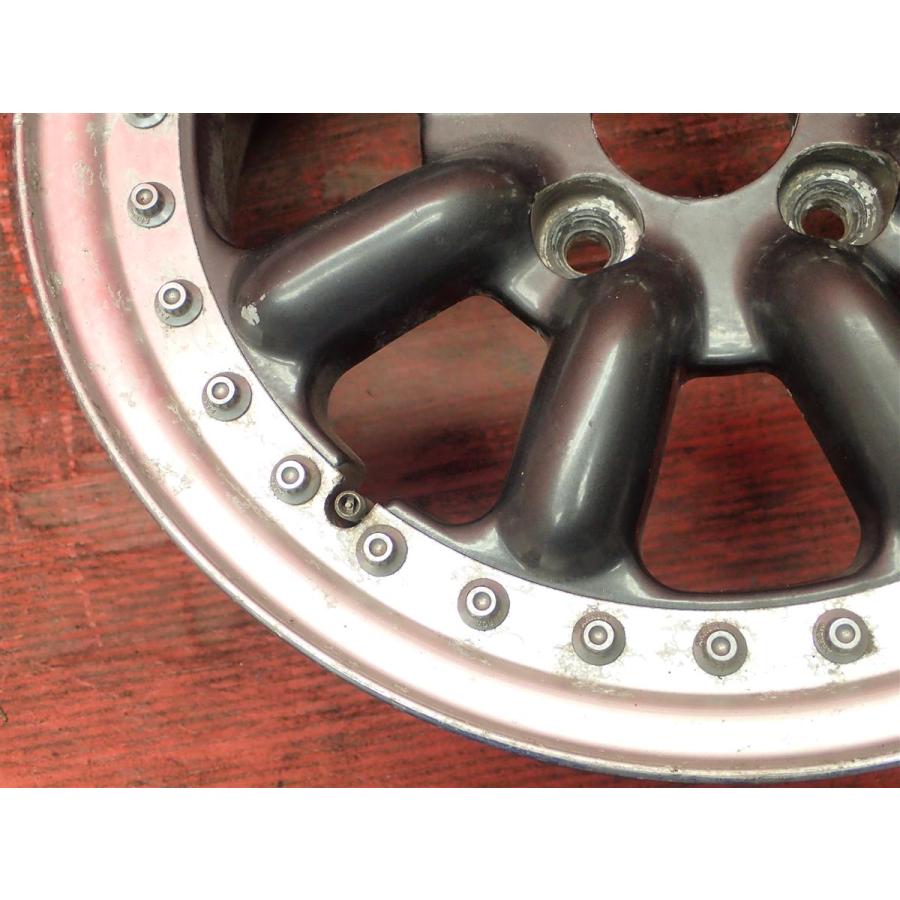 中古ホイール 単品1本 ブラックレーシング BR-R 14x6J 4/100 ja14