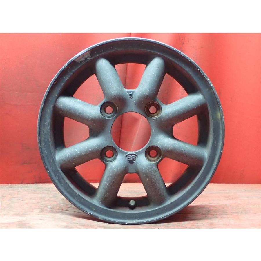 ブラックレーシング12インチホイール 4本セット