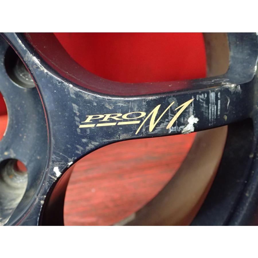 中古ホイール 単品1本 ブラックレーシング PRO-N1 17x7.5J 4 中古ホイール 単品1本 ブラックレーシング PRO-N1 17x7.5J 4