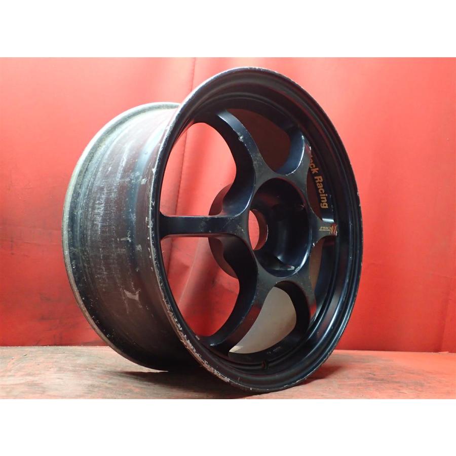 中古ホイール 単品1本 ブラックレーシング PRO-N1 17x7.5J 4/114.3 