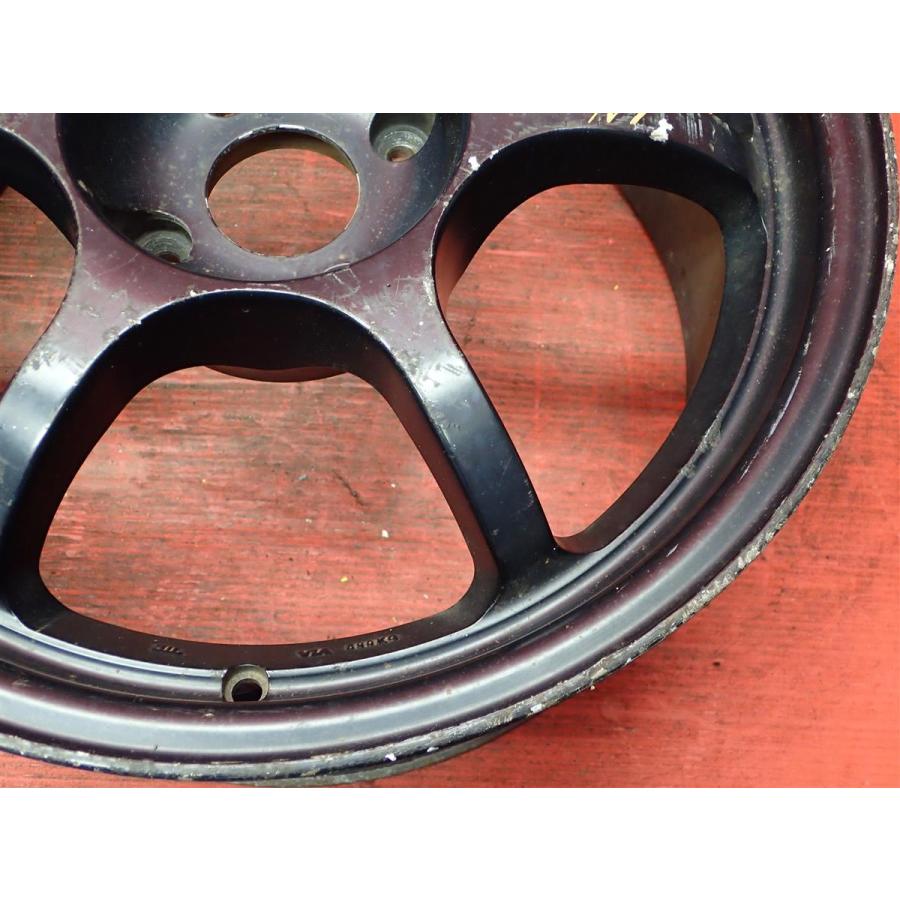 中古ホイール 単品1本 ブラックレーシング PRO-N1 17x7.5J 4/114.3