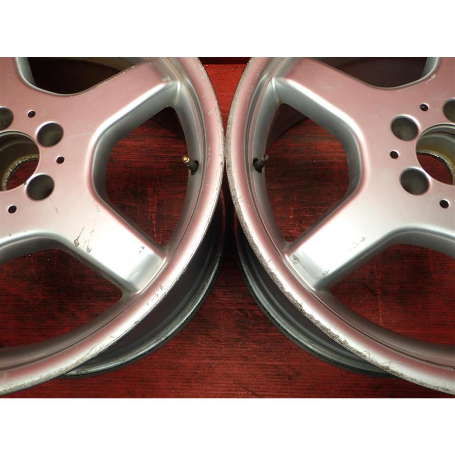 中古ホイール 2本セット AMG モノブロックスタイリングIII 18x9J 5/112