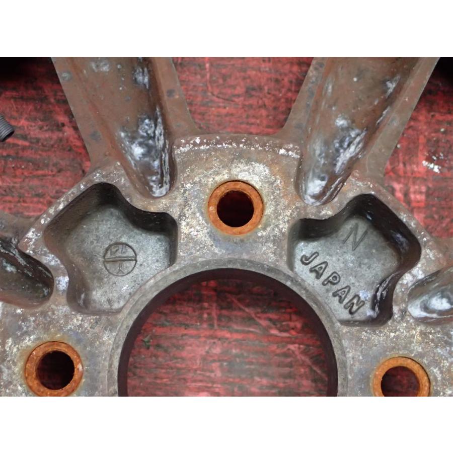 中古ホイール 2本セット ブラックレーシング - 14x6.5J 4/112 ja14