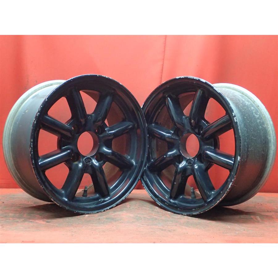 ブラックレーシング　14インチホイール　４本 中古ホイール 2本セット ブラックレーシング - 14x6.5J 4/112 ja14