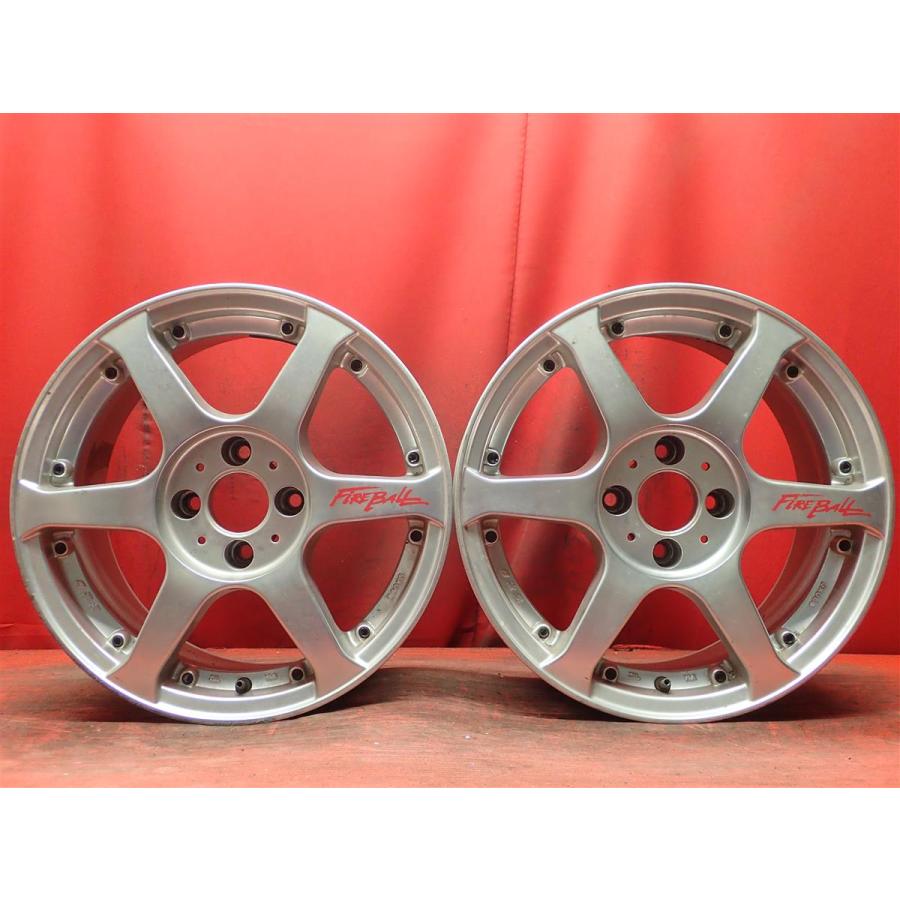 中古ホイール 2本セット 5ZIGEN(五次元) ファイヤーボール 中古ホイール 2本セット 5ZIGEN(五次元) ファイヤーボール