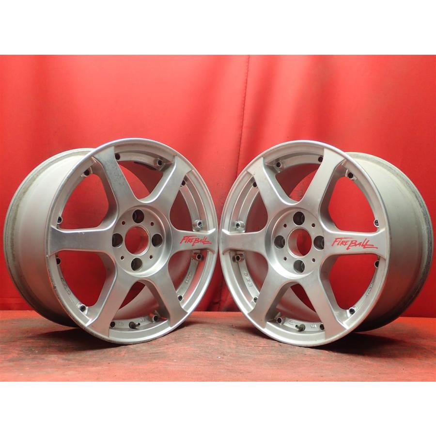 中古ホイール 2本セット 5ZIGEN(五次元) ファイヤーボール 中古ホイール 2本セット 5ZIGEN(五次元) ファイヤーボール