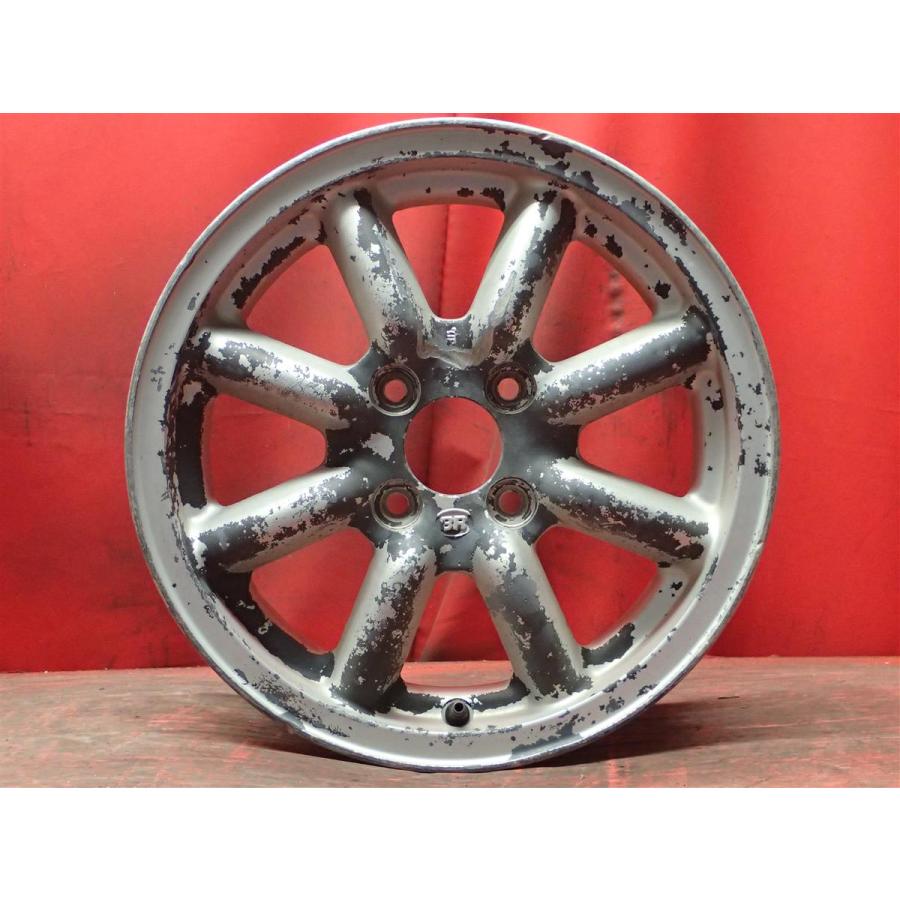 中古ホイール 単品1本 ブラックレーシング - 14x6J 4/100 ja14 : 太平