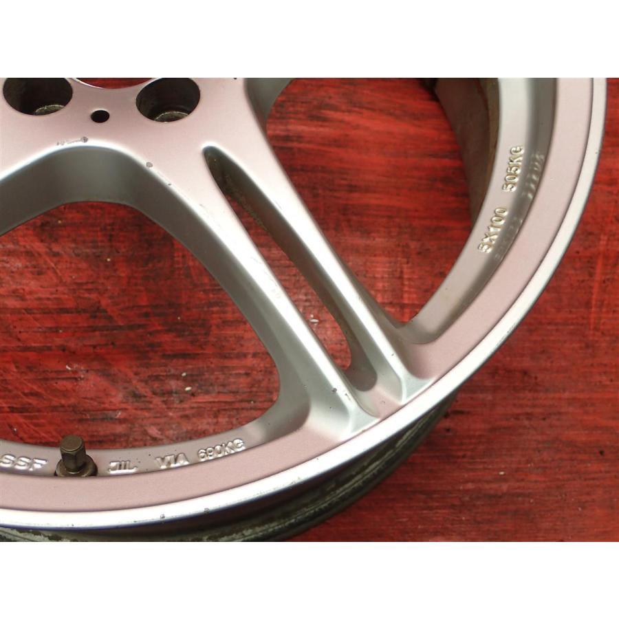 中古ホイール 単品1本 SSR インテグラル GT1 17x7J 5/100 ja17 : 太平