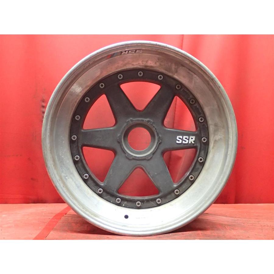 中古 単品1本 センターロック アルミホイール SSR スポーク 17x9J ja17