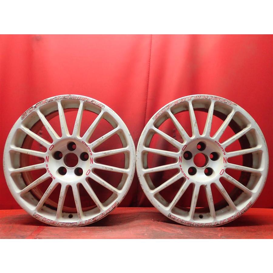 中古ホイール 2本セット O・Z スーパーツーリズモ O-Z 17x8J 5/100 