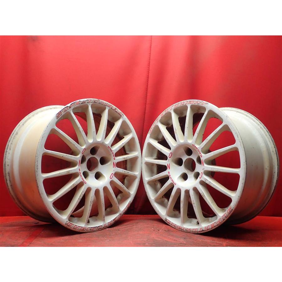 中古ホイール 2本セット O・Z スーパーツーリズモ O-Z 17x8J 5/100