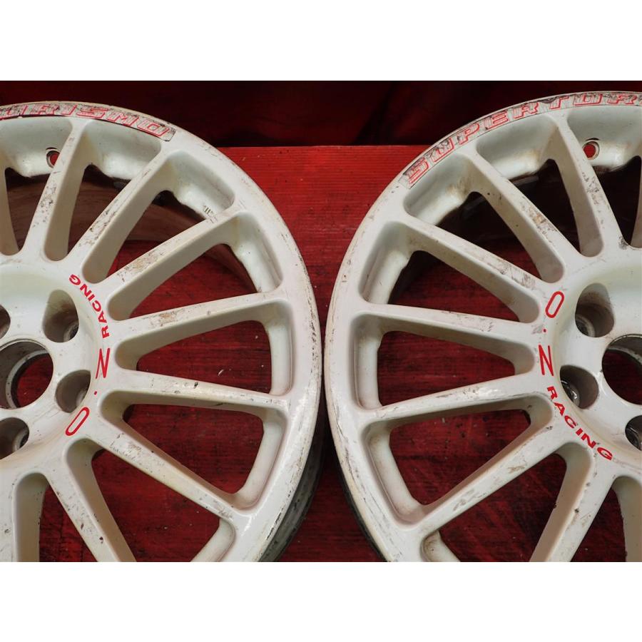 中古ホイール 2本セット O・Z スーパーツーリズモ O-Z 17x8J 5/100 