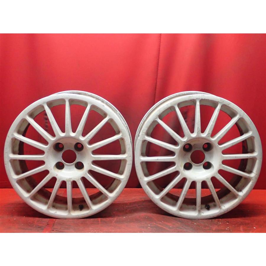 peanut　ホイール2本 中古ホイール 2本セット O・Z スーパーツーリズモ O-Z 17x7J 4/100