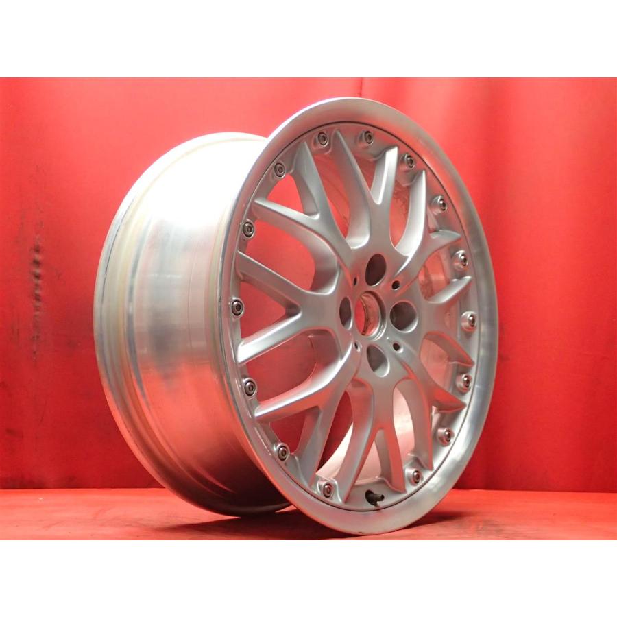 中古ホイール 単品1本 ミニ 純正 クロススポークコンポジットR90 MINI 純正オプション(クロススポーツR90) 17x7J 4/100 ...
