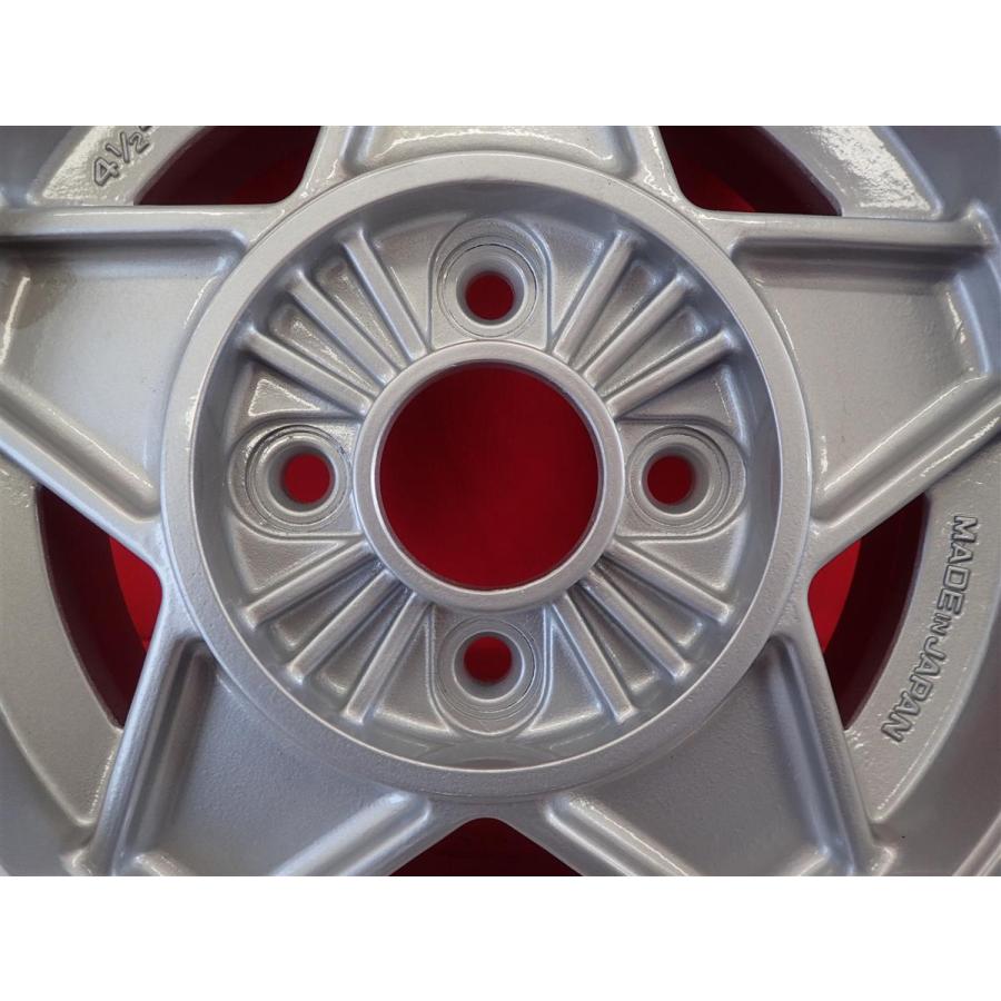 超希少品 4本SET】TOHO(トーホー) 13inch 4.5J +15 PCD114.3 4穴 ハブ