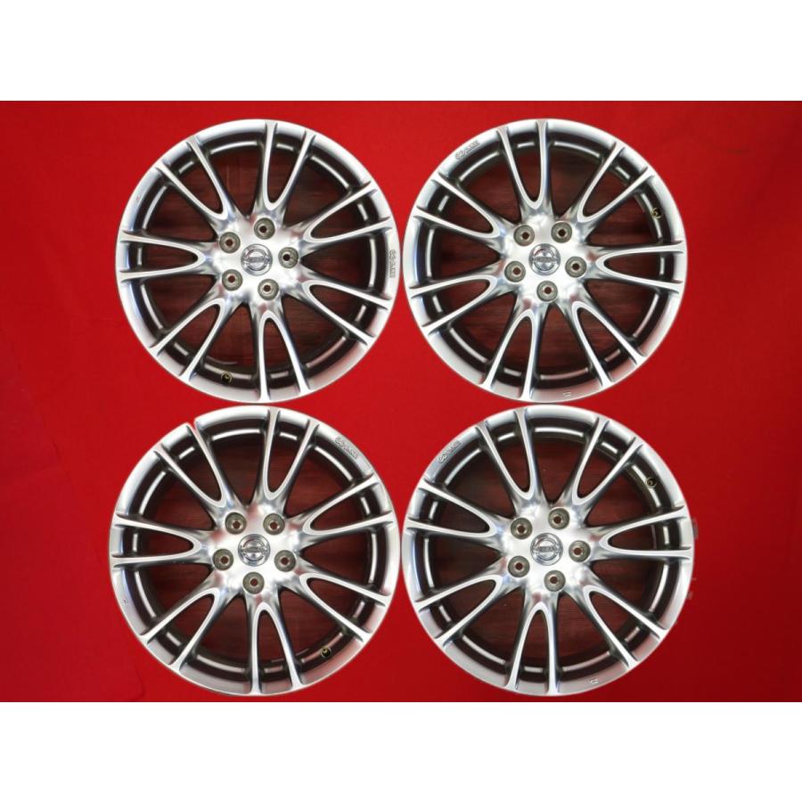 良品 4本セット】日産 スカイライン V36 350GT タイプSP 純正 アルミ